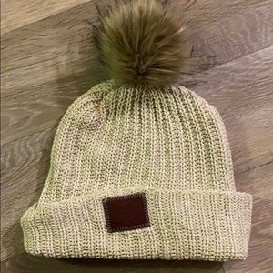 Love your Melon pom beanie